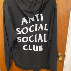 Anti social social club hoodie